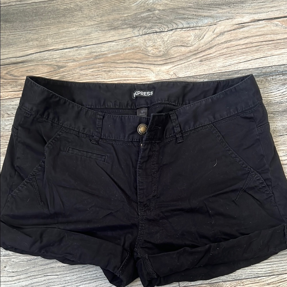 Women's Black Shorts